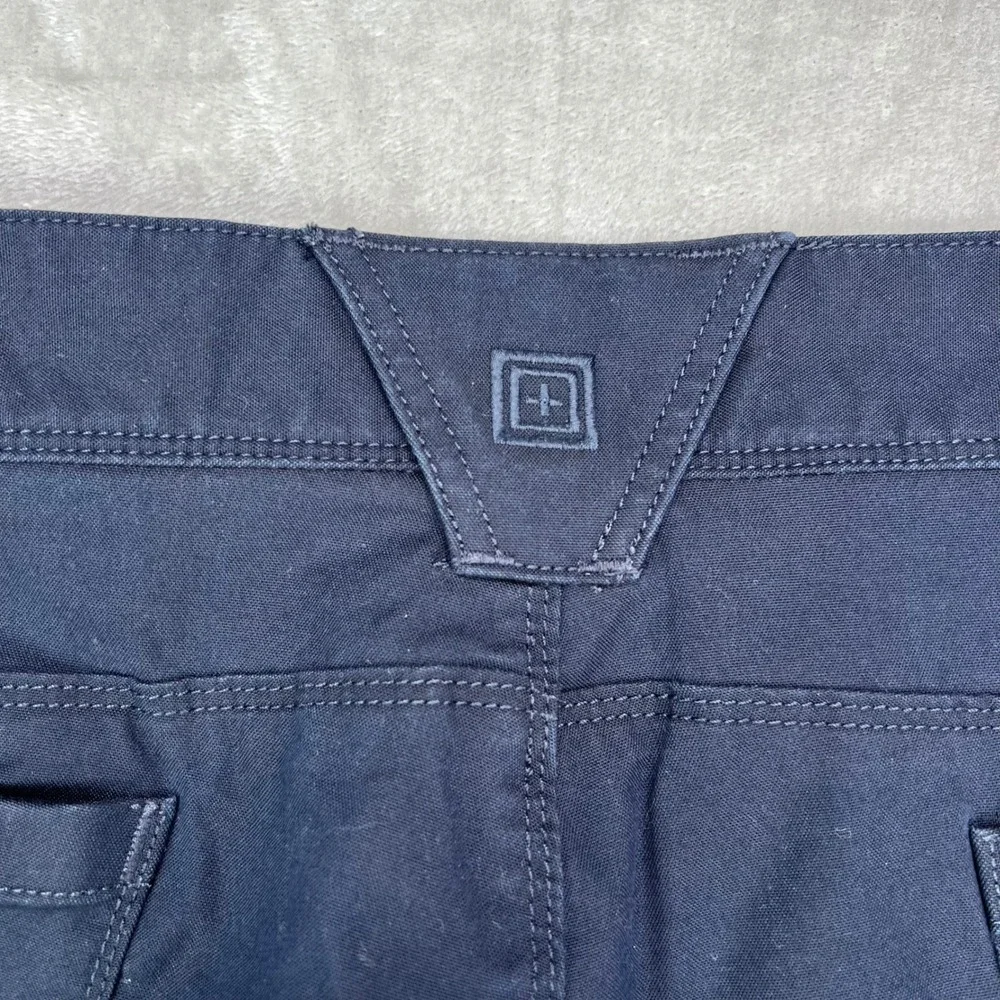 5.11 Tactical Apex Pants Mens 40x30 Dark Navy Blue Solid Cargo Utility Workwear
